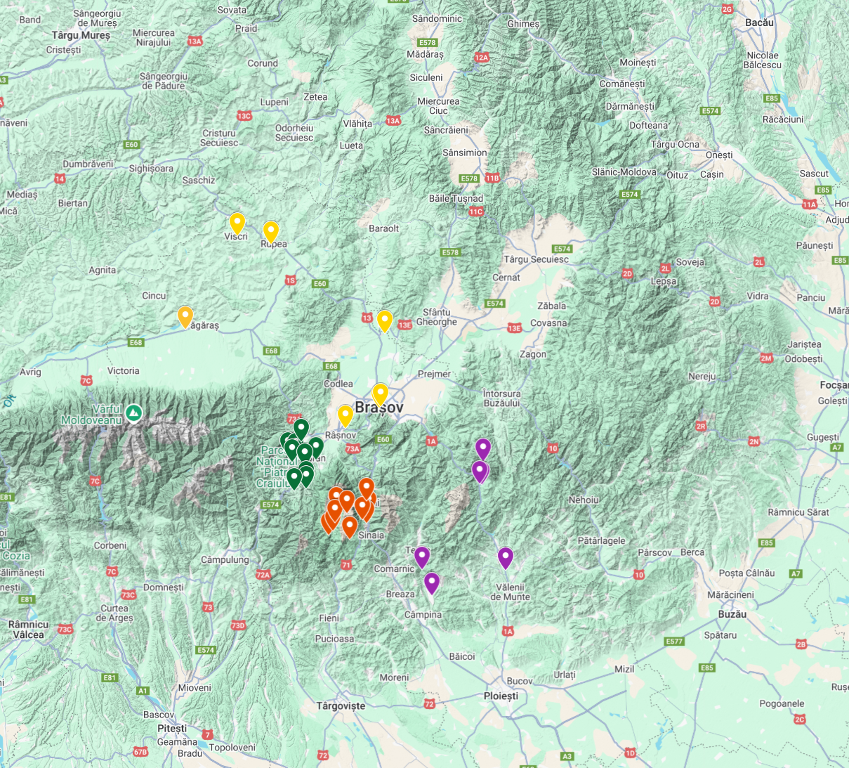 Carefully designed maps